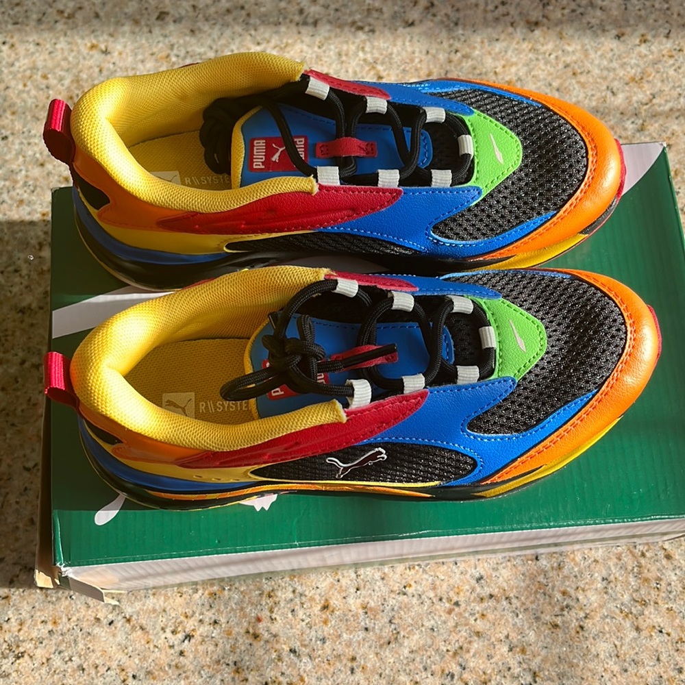 BIG KIDS' PUMA RS-FAST LIMITS CASUAL SHOES